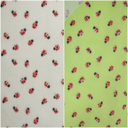 Polycotton Fabric Lady Luck...