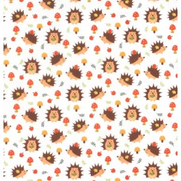 Polycotton Fabric Cute...