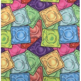 Polycotton Fabric Colourful...