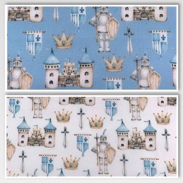 Polycotton Fabric Knights...
