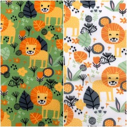 Polycotton Fabric Safari...