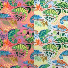 Polycotton Fabric Colourful...