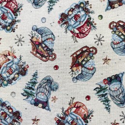 Tapestry Fabric Christmas...