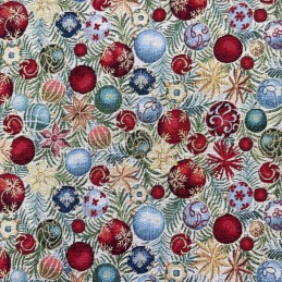 Tapestry Fabric Christmas...
