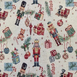 Tapestry Fabric Christmas...