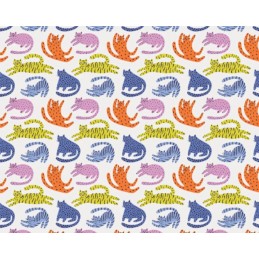 100% Cotton Fabric Little...