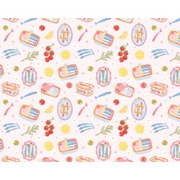 100% Cotton Fabric Little...
