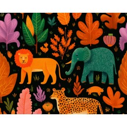 100% Cotton Fabric Little...