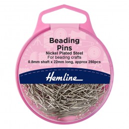 Hemline Beading Pins Nickel...