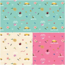 100% Cotton Fabric | Poppie...