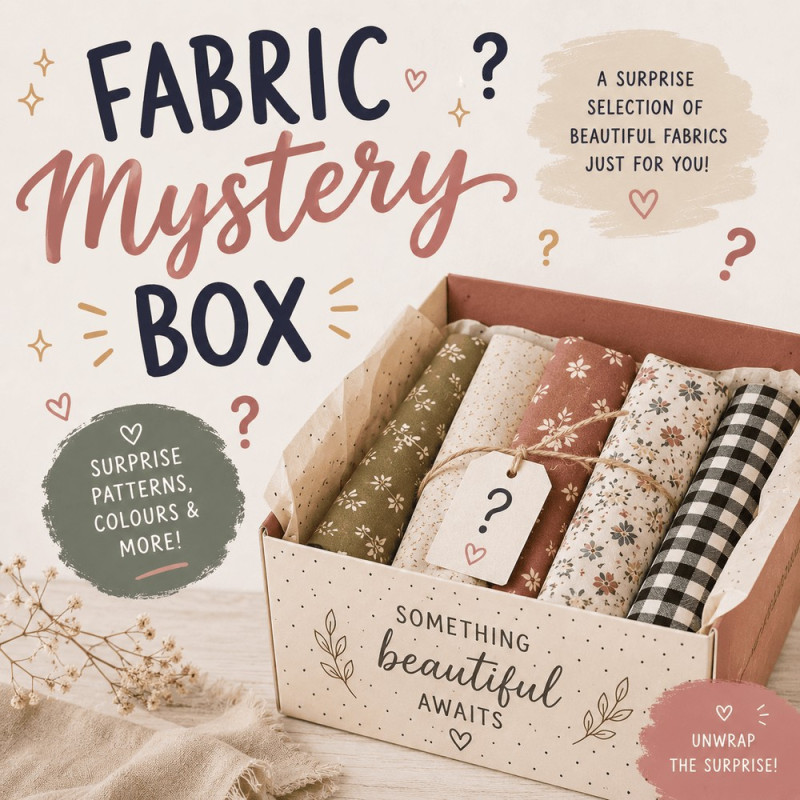 fabric mystery box