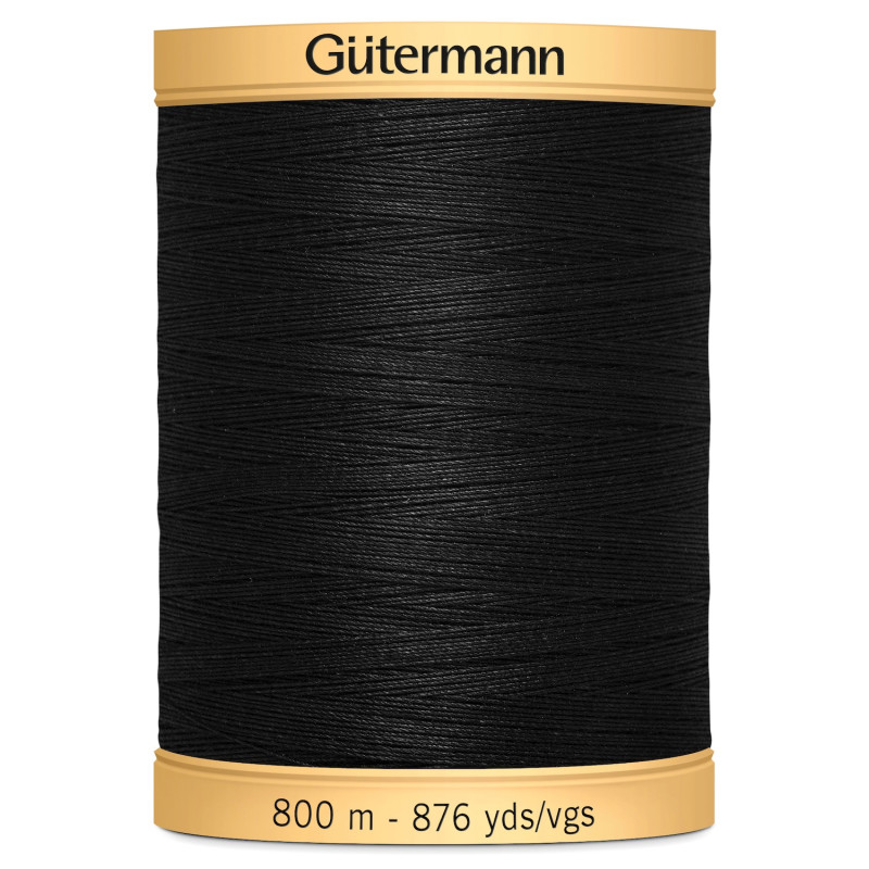 Gutermann Sewing Thread 100% Natural Cotton 800m Reels In 21 Colours (1)