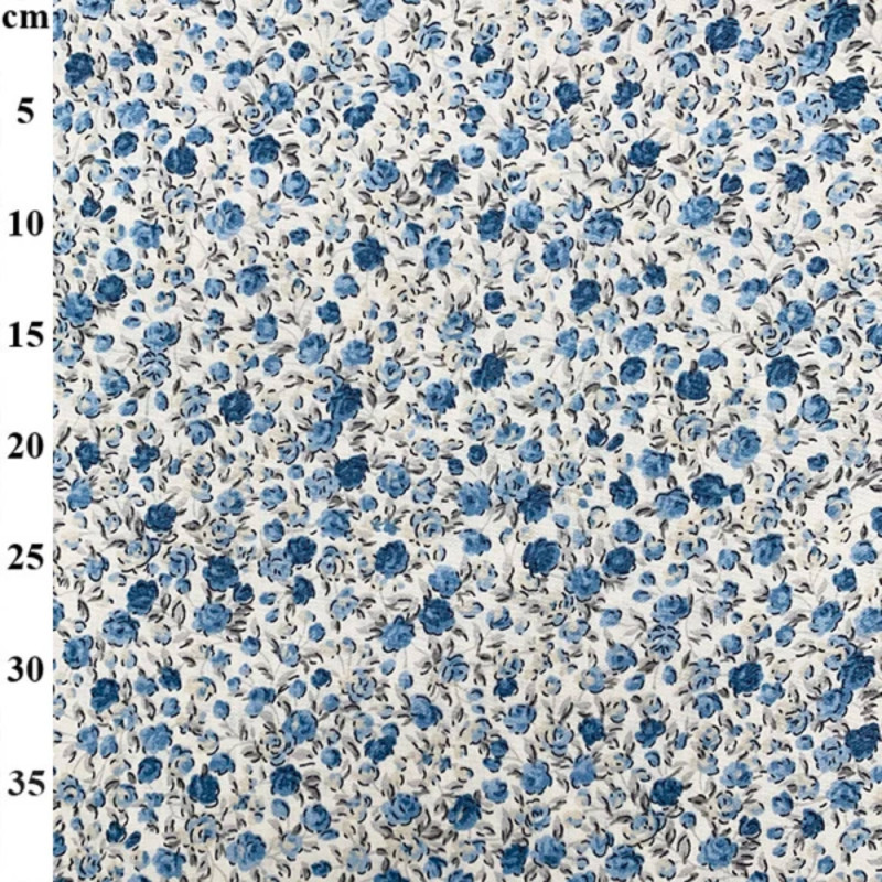 100 Cotton Poplin Fabric Rose Hubble Elsham Close Floral Print 110cm 100-cotton-poplin-fabric-rose-hubble-elsham-close-floral-print-110cm