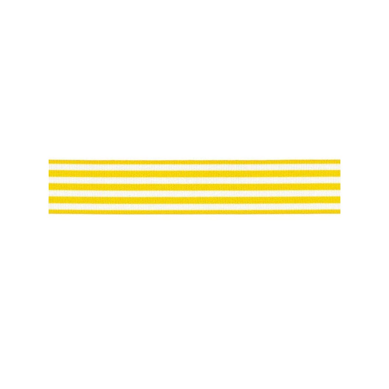 9mm x 2m, 5m or 20m Berisfords Pencil Stripes Polyester Craft Ribbon