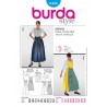 Burda Dirndll Dress Fabric Sewing Pattern 8448