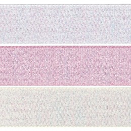 3mm x 2m, 5m or 20m Berisfords Dazzle Polyester Craft Ribbon