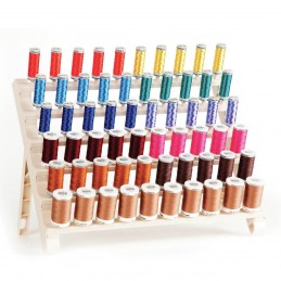 Premium 60 Spool Thread Organizer Storage Rack