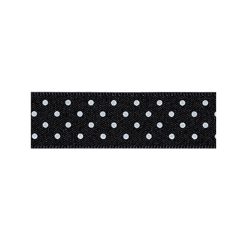 25mm Berisfords Micro Dot Spots Polyester Craft Ribbon
