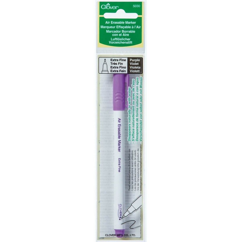 Clover Air Erasable Marker - Extra Fine - Purple 