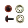2 x Safety Amber Toy Eyes 7.5mm,10mm,12mm,15mm,18mm,21mm,24mm