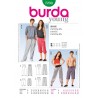 Burda Young Him & Her Sports Leisure Wear Fabric Sewing Pattern 7230