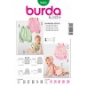 Burda Kids Baby Jumpsuit, Dress and Pants Fabric Sewing Pattern 9462
