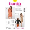 Burda Style Dress & Top Fabric Sewing Pattern 7031(L/C)