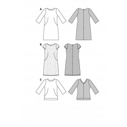 Burda Style Dress & Top Fabric Sewing Pattern 7131