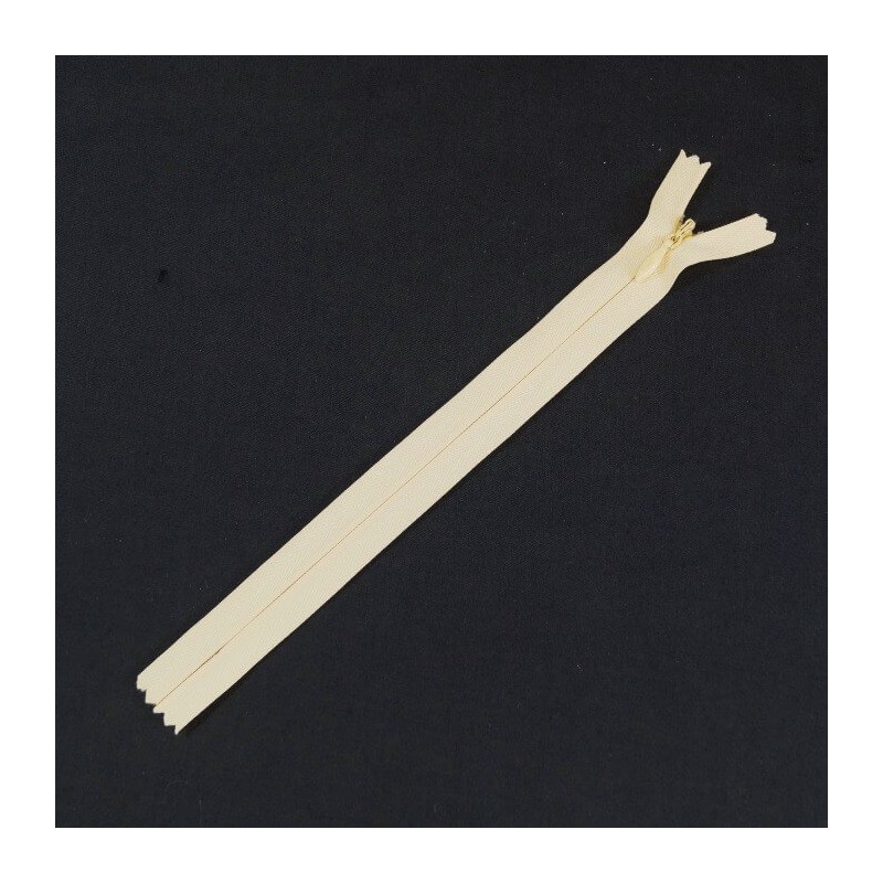 23cm / 9" Invisible Concealed Zip Metal End Nylon Fastener No.3 Weight
