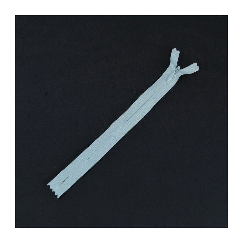 41cm / 16" Invisible Concealed Zip Metal End Nylon Fastener 