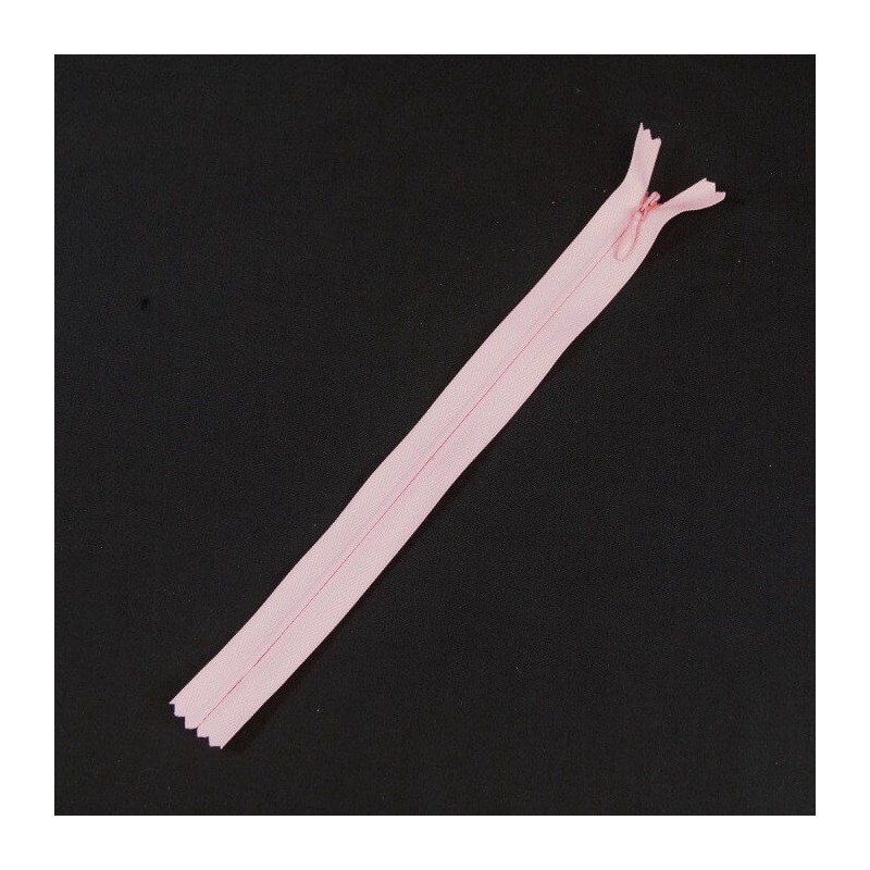 Invisible Metal End Nylon Concealed 56cm / 22" Zip Fastener 30 Colours