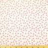 100% Cotton Poplin Fabric Rose & Hubble Tiny Stork Flamingo Tossed Bird