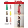 Misses' Dresses Length Variations Simplicity Fabric Sewing Pattern 1358