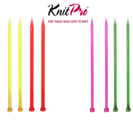 KnitPro Trendz Single Pointed Knitting Pins Needles 25cm