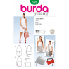 Burda Style Shoulder Bag Trio Messenger Bag Fabric Sewing Pattern 7223