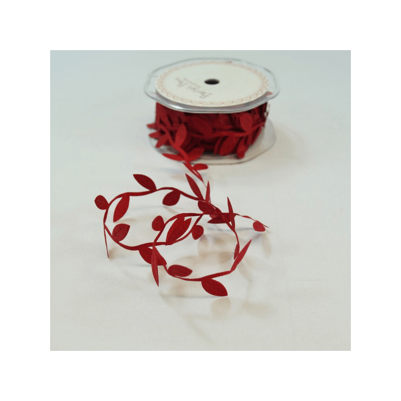 Satin Cut Outs Leaf Edge Bertie's Bows Ribbon Trim