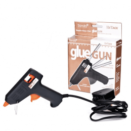 Hi-Tack Hot Glue Gun Has Stand & 3 x 7mm Glue Sticks