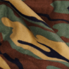 Undercover Camouflage Design Printed Polar Fleece Anti Pil Fabric