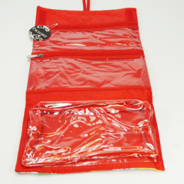 Holiday Sun Roll Up Bag Cosmetic Make Up Travel Wash Bag 