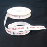 Bertie's Bows Ribbon 16mm Merry Christmas Trees Grosgrain Craft