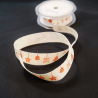 Bertie's Bows Ribbon 20mm Christmas Decorations Vintage Print Cotton Craft