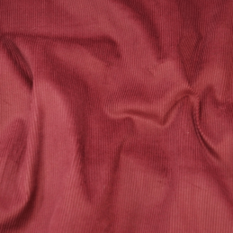 Wine 100% Cotton Corduroy Fabric 8 Wale Material