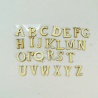 26 x Wooden Full Alphabet Embellishments Craft Cardmaking Scrapbooking