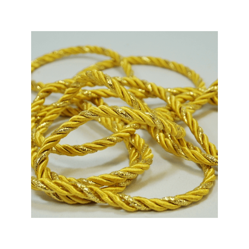 7mm  Lurex Rayon Rope Cord Craft Trimming