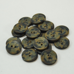 3, 10 or 20 x 17mm Army Camouflage Military Craft Buttons