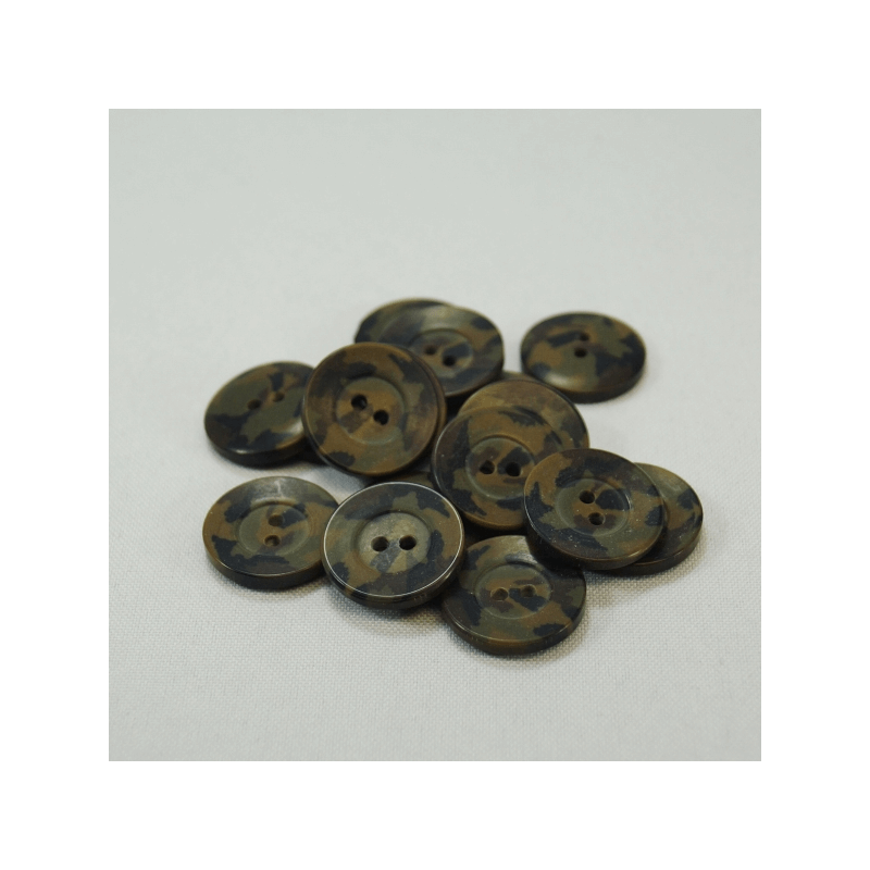 2, 10 or 20 x 20mm Army Camouflage Military Craft Buttons