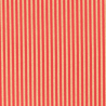 4mm Stripy Stripes Red Natural Gold Cotton Rich Linen Look Upholstery Fabric