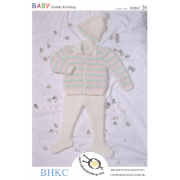 Baby Coat Leggings and Hat Babies Children BHKC Knitting Pattern BHKC26