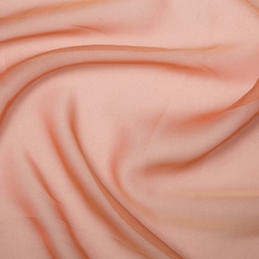Cationic Chiffon Two Tone Fabric Hibiscus