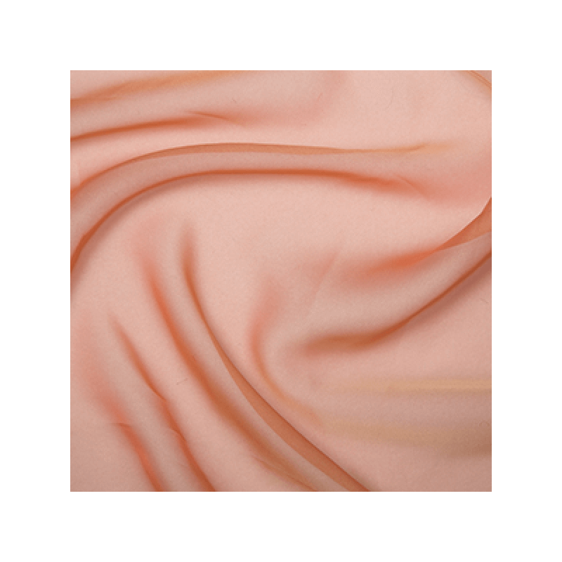 Cationic Chiffon Two Tone Dress Bridal Fabric 145cm Wide